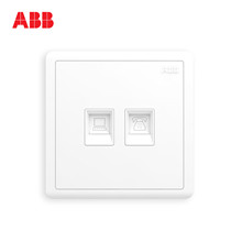 ABB switch socket far away white wall 86 socket panel phone computer socket AO323