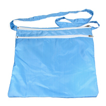 Dust-proof clothing storage bag dust-free anti-static backpack anti-static clothing oblique cross bag double zipper double bag 40 * 40cm