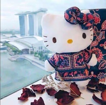 Singapore Airlines Hello Kitty Hello Kitty limited flight attendant kt doll toy doll specials