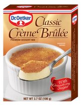 Dr Oetker Classic Creme Brulee Dessert 3 7-Ounce