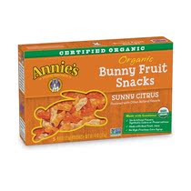 Annies Organic Bunny Fruit Snacks Sunny Citrus 5