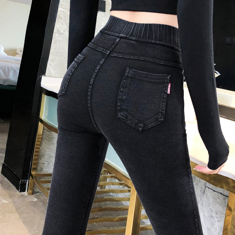 Small Octopus Spring and Autumn Thin Bottom Pants for Women Outerwear 2023 New High Waist Tight Small Foot Pencil Octopus Pants