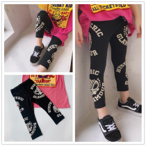 Girl Fashion Beats Bottom Pants 2022 New Optional Summer Seven Pants Spring Autumn Long Pants Winter Plus Suede Thickened Warm Pants