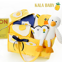 Full moon newborn baby gift box clothes 100 days of men and women Baby year old gift supplies book newborn box spring and summer