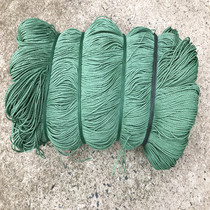 3MM dark green nylon rope recycled material nylon packing line greenhouse binding rope advertising rope banner greenhouse line
