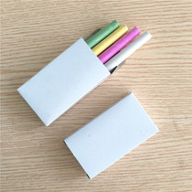 Color chalk painting graffiti Wood Crafts accessories home children blackboard writing White Chalk 4 sets