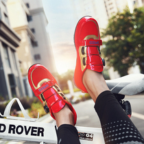 Lock-free cycling shoes Non-lock shoes Hard-soled mountain road cycling shoes Summer breathable cycling equipment for men and women