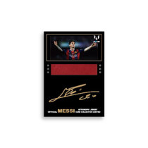 2020 Barcelona theme star card monochrome jersey card Messi