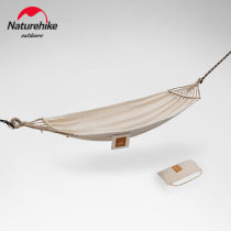 Naturehike mobile anti-rollover single canvas hammock outdoor camping swing adult portable hanging chair