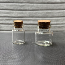 Drifting bottle wishing bottle glass bottle Golden Bean ingot collection Special