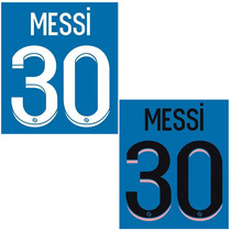 2021 Paris MESSI Printing No. 30 MESSI #30 MESSI washable tape adhesive thermal transfer printing number