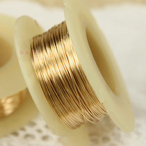 Unfolded American 14K gold thread gold wire winding molding line soft gold thread semi-hard wire ounce