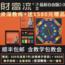 Fortune quicksand plate 2 0 version free new wealth flow board game financial business game send handbag Shunfeng