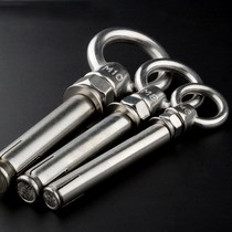 Expansion Screw Dog Wall Stainless Steel Iron Chain Fixed Shaft Dog Chain Ring Bolt Rings Cement Wall Expansion Ring