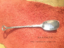 Forged Titanium Spoon Spoon (Section 1) DEC Bingshen handmade Custom Iron Hand Forge