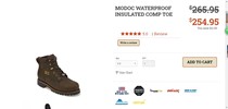 US Amoy spot US domestic chippewa full leather Waterproof warm steel head tooling boots 25217 Red Wings with style