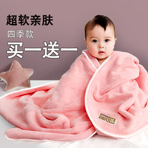 Baby bath towel winter super soft than cotton cotton cotton water absorption Super Soft Newborn Baby Baby Baby Bath special child