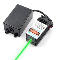 oxlasers 532nm 200MW high power 12v green laser module green laser chamber escape laser array props with fan TTL laser beam can be lit for a long time