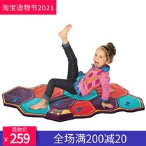 United States b toys Bile dancing blanket Music brick game mat Childrens early education puzzle foot toy indoor 3-10