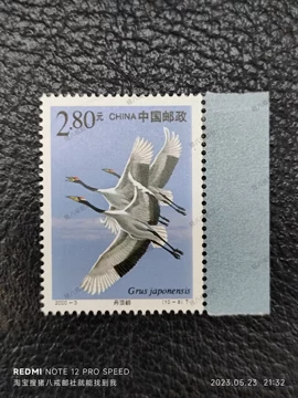 特48 丹頂鶴（未使用、3種完） 丹顶鹤邮票-丹顶鹤邮票促销价格、丹顶鹤