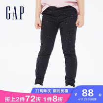 Gap Girl Elastic Movement Elastic Beating Underpants 384973 Spring New Childlike Pants Sports Knitted Trousers