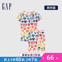 (Star Wars co-brand) Gap Boys & Toddlers Set 825999 new summer childrens homewear air-conditioned suits