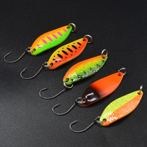 5 packs of color 3 5g matte colorful winter horse mouth trout rainbow trout army fish lua sequins exported to Japan