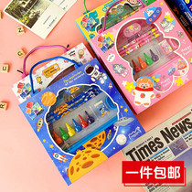 June 1 Stationery Set gift box prize kindergarten primary school student birthday gift return painting school supplies