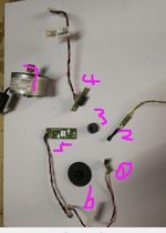 Zebra GK888t 888cn 888tt 2844 Barcode printer Sensor wheel switch motor