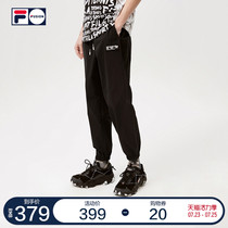 FILA FUSION fashion brand mens pants woven trousers 2021 spring and summer new breathable student sports casual pants