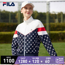 FILA ATHLETICS FILA Womens Sports Jacket 2021 Winter New Tennis Fashion Jacket