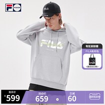 FILA FUSION Fele Tide men hooded sweater men 2021 Autumn New loose sports sweater men