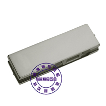 Yajie hardware glass door clip Upper and lower clip AG9110E-P2 floor spring frameless tempered glass door clip