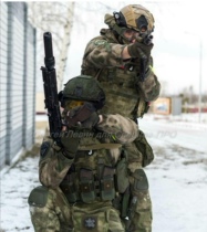 Russian Russian army atfg ruins camouflage winter windproof warm waterproof outdoor mountaineering assault suit soft shell suit