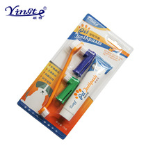 Pet Toothpaste Edible with Tedi Bagothic Dogs Cokie puppies Deodorant Toothbrushes Toothpaste Suit Pooch Tooth