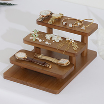 Jewelry accessories earrings shelf display rack tray small ornaments jewelry glasses perfume display storage props