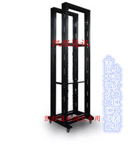 Standard Network Cabinet Double open rack Network Cabling Double Track Open rack Sample Display cabinet