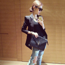 Chao brand 2021 spring and autumn new shrug small suit jacket women slim temperament professional dress Korean casual small suit