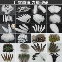 Manufacturer Direct Diy Ornament Accessories Material Feather White Wedding Feather Turkey Swegoose Feather handicraft decoration