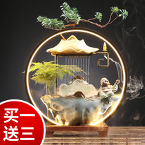 Zhaocai water ornaments waterwheel circulating water living room making wealth creative home waterscape office desktop opening gift