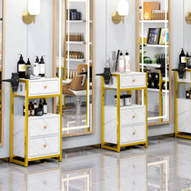 Barber shop cabinet hairdressing shop tool cabinet hair salon hair cutting Cabinet tool rack beauty salon special cart
