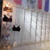 Lingerie shop shelf display wall bra inner hanger bra hanger multifunctional display