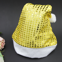 Christmas hat adult children Christmas hat bright sheet hat Santa costumed evening supplies