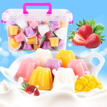 5 flavor jelly pudding 5kg whole box of 106 childrens snacks big gift package summer snack food