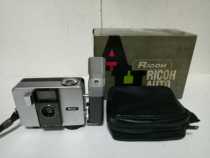 Ricoh half grid AutoHalf Working normal appearance Top product with outer box leather bag for collection 