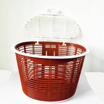 Good plastic with cover cart basket Basket Car Basket Bike Bike Basket Bike Electric Car Plastic Car Blue Sub