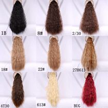 Hot sale color corn hot ponytail color ponytail wig hair hot ponytail color ponytail color ponytail 20 color spot