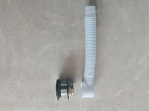 Bath water drain pipe wooden bucket water drain pipe bounce water drain pipe bounce water drain