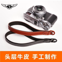 Taiwan TP real leather wrist strap is suitable for micro SLR hand rope Sony A7M4 A6400 Fuji xpro3