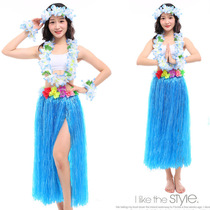 Adult parent-child Hawaiian hula dance costume 80cm thickened environmental seaweed dance wedding men and women performance props